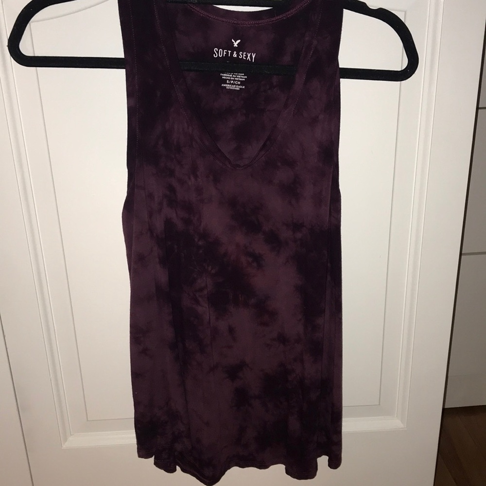 american eagle tyedye tank